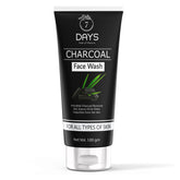Charcoal Face Wash for Glowing Skin with, Activated Charcoal Wash for Oil Control 100ml