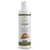 7 Days Flaxseed Oil (Cold Pressed) For Skin Breast Growth & Hair- 100ml, Natural and 100% Pure (Organic) Hair Oil (120 ml)