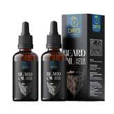 100% Result Beard Growth Oil for strong and healthy beard growth Hair Oil (Pack of 2)