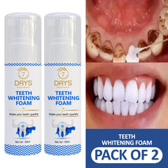 Teeth Whitening Mousse Foam To Deeply Cleaning Gums-Pack Of 2!!