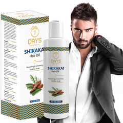 7 Days shikakai hair fall dandruff control & new hair growth Hair Oil (120 ml)