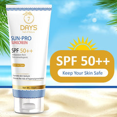7DAYS SunPro Sunscreen Spf 50+For Men Women