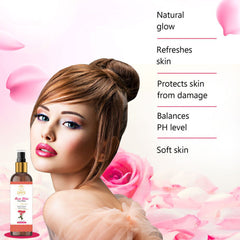 7 Days Glowner Rose Water Face Toner For Glowing Skin for all Skin Type Men & Women Men & Women (100 ml)