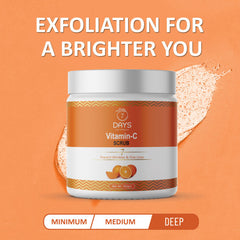 7 Days Vitamin C Face Scrub Tan Removal Repair Damage Caused By Sun Acne And Pimples Free Skin Anti ageing Scrub (100 g)
