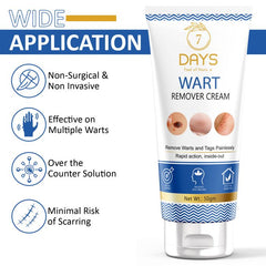 Wart removal Cream | Wart and Skin Tags Removal Herbal | 7Days Organic