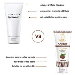 7 Days coffee face wash for oily dry skin (100 ml)