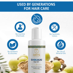 7 Days shikakai hair fall dandruff control & new hair growth Hair Oil (120 ml)