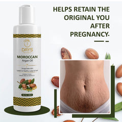 7Days Onion WithPure Argan Oil of Morocco, For Healthy Hair & Skin Luminosity | Unbleached & Unrefined | Sulphate & Paraben Free Hair Oil (120 ml)