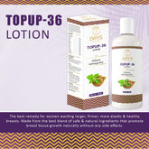7DAYS Organic Top Up 36 oil for Bosom firming toning massage oil