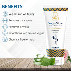 Vagi-glow intimate area whitening cream