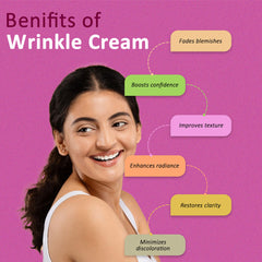 Anti Wrinkle Face Cream - 7Days Organic - Reduce Fine Lines, Wrinkles and Face Aging