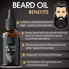 Beard Growth Oil | Beard Oil Combo Pack | 7Days Organic