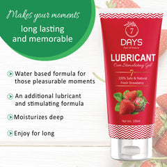 L-Massage and Lubricant Gel for Men & Women – 100ml | Water based lube duraax lubricant gel