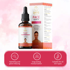 7 Days Face brightness oil for face glowing & anti ageing Spotless Skin,Sun Protection, Under Eye Circles, Dark Circle, Fine Line & Sun Damage Corrector Facial oil (30 ml)