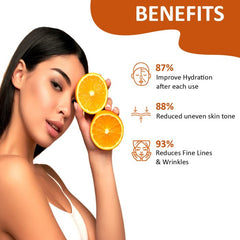 7 Days Vitamin C Serum With Hyaluronic Acid, Face Pigmentation And Oily Skin, Fairness Brightening (30 ml)