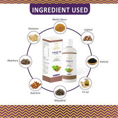 7DAYS Organic Top Up 36 oil for Bosom firming toning massage oil