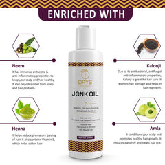 7 Days Jonk Oil (Leech Tel) for All Hair Problem (100 ml)