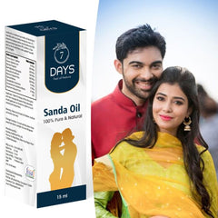 9 Inch Long oil for men | Sanda Oil | 7Days Organic