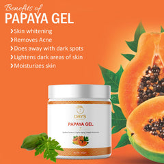 7 Days Premium Papaya Gel – For Glowing Skin, Reduce Pigmentation, Reduce Tanning (100 ml)