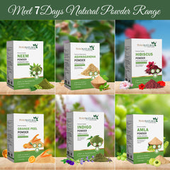 7Days Natural Moringa Powder | Premium Edible Quality | Sun-Dried | With Giloy & Tulsi | 200g