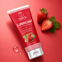Strawberry Lubricant & Stimulating Gel | 7DaysNatural