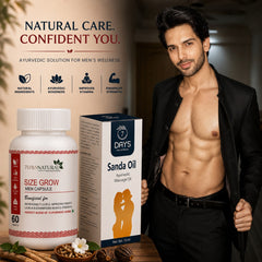 Size Grow Men Capsule & Sanda Oil Combo | 7DaysNatural