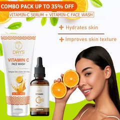 Vitamin-C Serum + Vitamin-C Face Wash (COMBO OFFER)