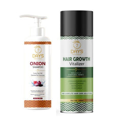 Onion shampoo And hair growth vitalizer Combo