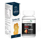 Sanda oil and horse fire capsule for big size Lcapsule and oil for men
