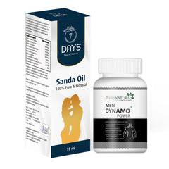 Sanda oil & Men Power Capsule for men improve Night Power Capsules Safe & Natural Organic Herbs Farmulla