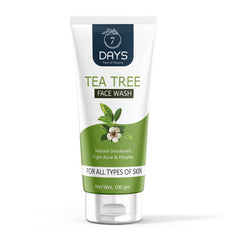 7Days Tea Tree Facewash for acne and pimples(100 ml)