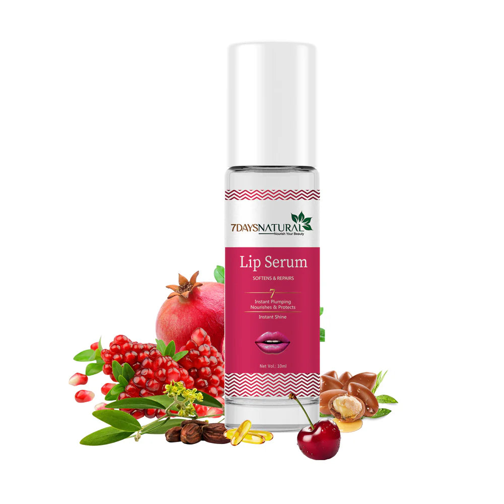 7 Days Organic Lip Serum – Dark Lip Lightening & Moisture Boost – (10 ml)