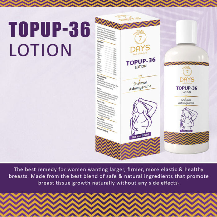 Days Top Up 36 Oil for Increasing Breast Size – 100ml