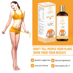 7Days Fat loss Oil for Women | body shape up Oil | body fit Oil | weight loss Oil