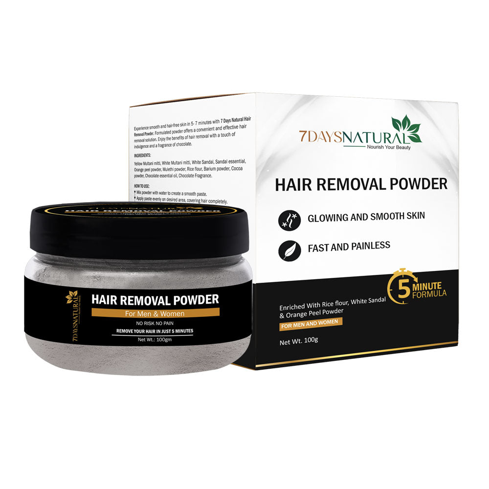 7 Days Pure hair remover for women wax powder Cream (100 g)