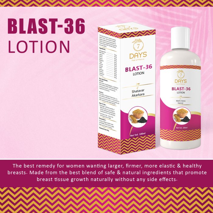 7DAYS Blast 36 Bosom Growth oil