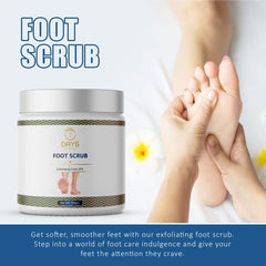 7 Days foot scrub for cracked heels Remove dead skin