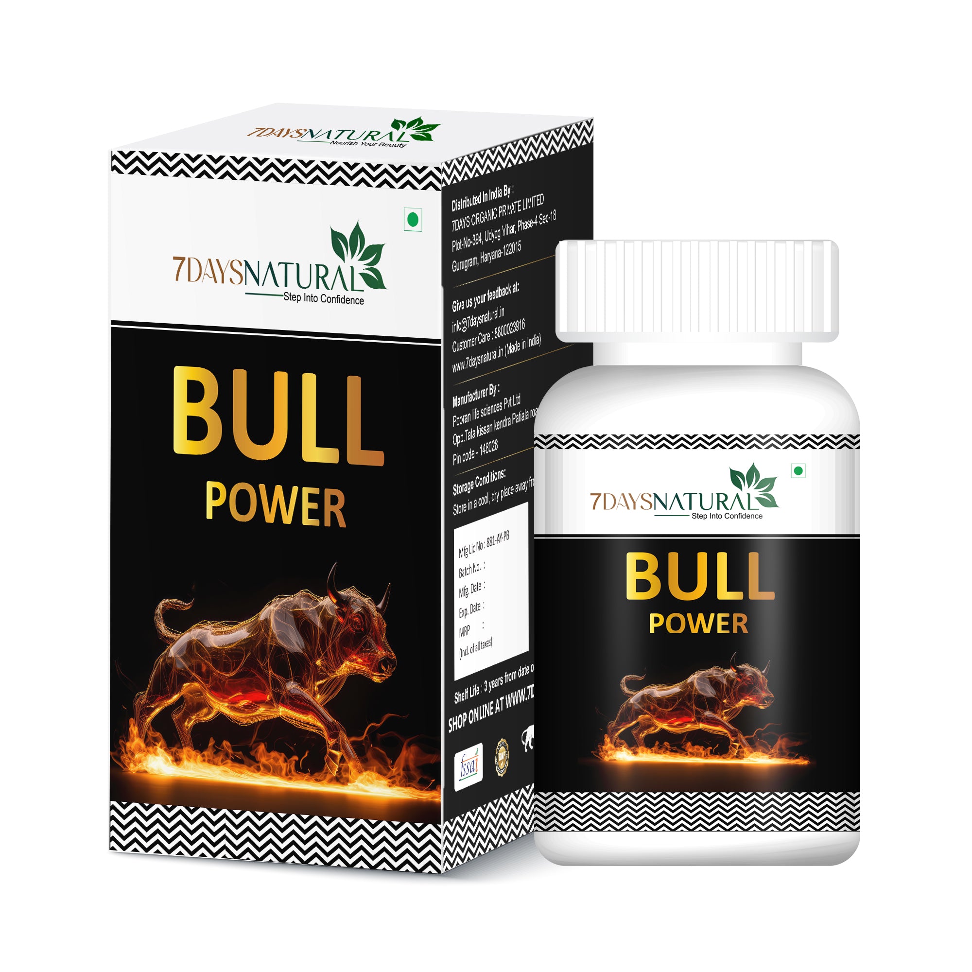 Ayurvedic Bull Power capsule horse power capsule for long golden night