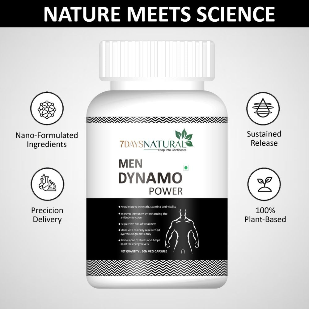 Men Dynamo Power Capsules For Men | Get More Power And Stamina