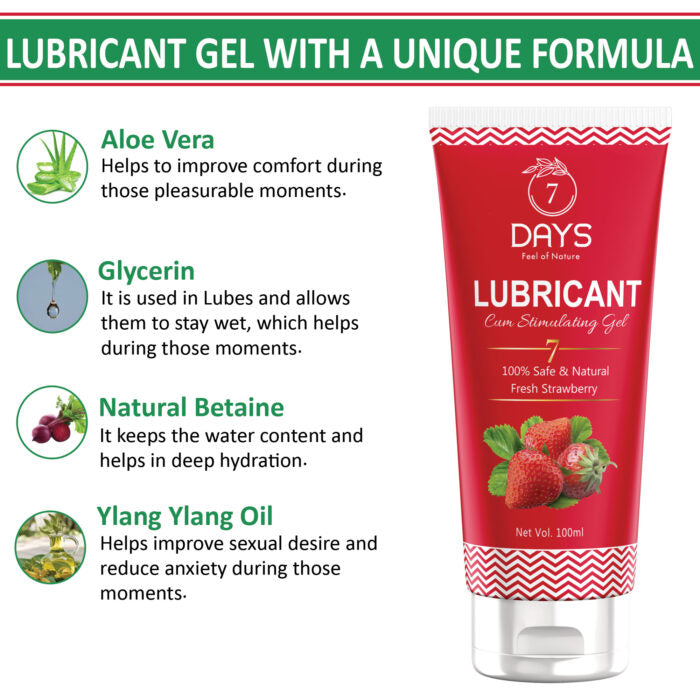 Natural lubricant GEL for female dryness 7 Days Organic Natural lubricant GEL for female dryness 7 Days Organic