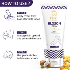 7 days ayurvedic Bloson Cream for breast Healthy and Size Increase Cream (Buy One Get One Free)