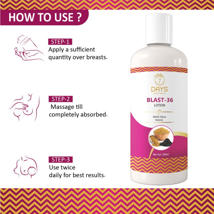 7DAYS Blast 36 Bosom Growth oil