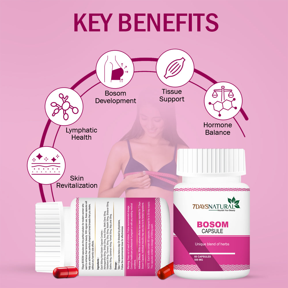 WOMEN BOSOM CAPSULE FOR BOO GAIN NATURALY 60 CAPSULE