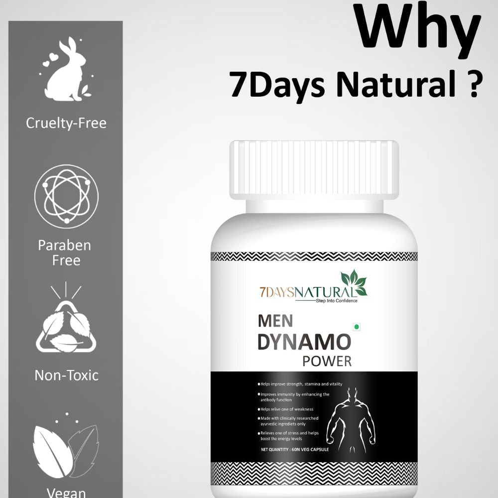 Men Dynamo Power Capsules For Men | Get More Power And Stamina