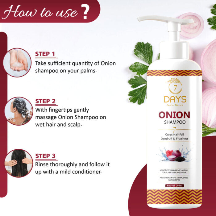 Red Onion Black Seed Hair Growth Shampoo