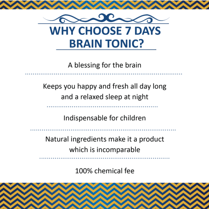 7 Days Extra memory Brain Tonic Syrup