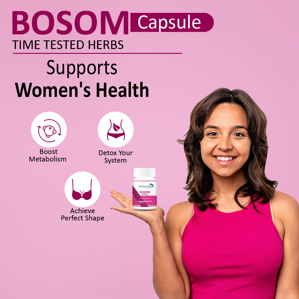WOMEN BOSOM CAPSULE FOR BOO GAIN NATURALY 60 CAPSULE