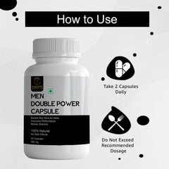 Double Power Capsule for Men's Stamina, Energy & Performance | 7Days