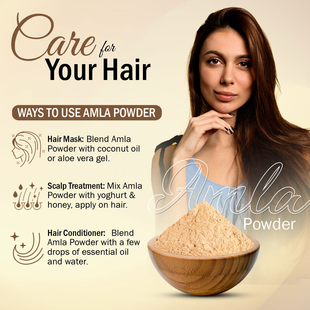 7Days Amla Natural Powder for Skin and Hair Care (200gm)