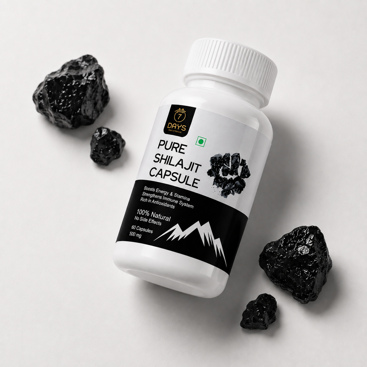 Ayurvedic Shilajit Capsules | 7DaysNatural
